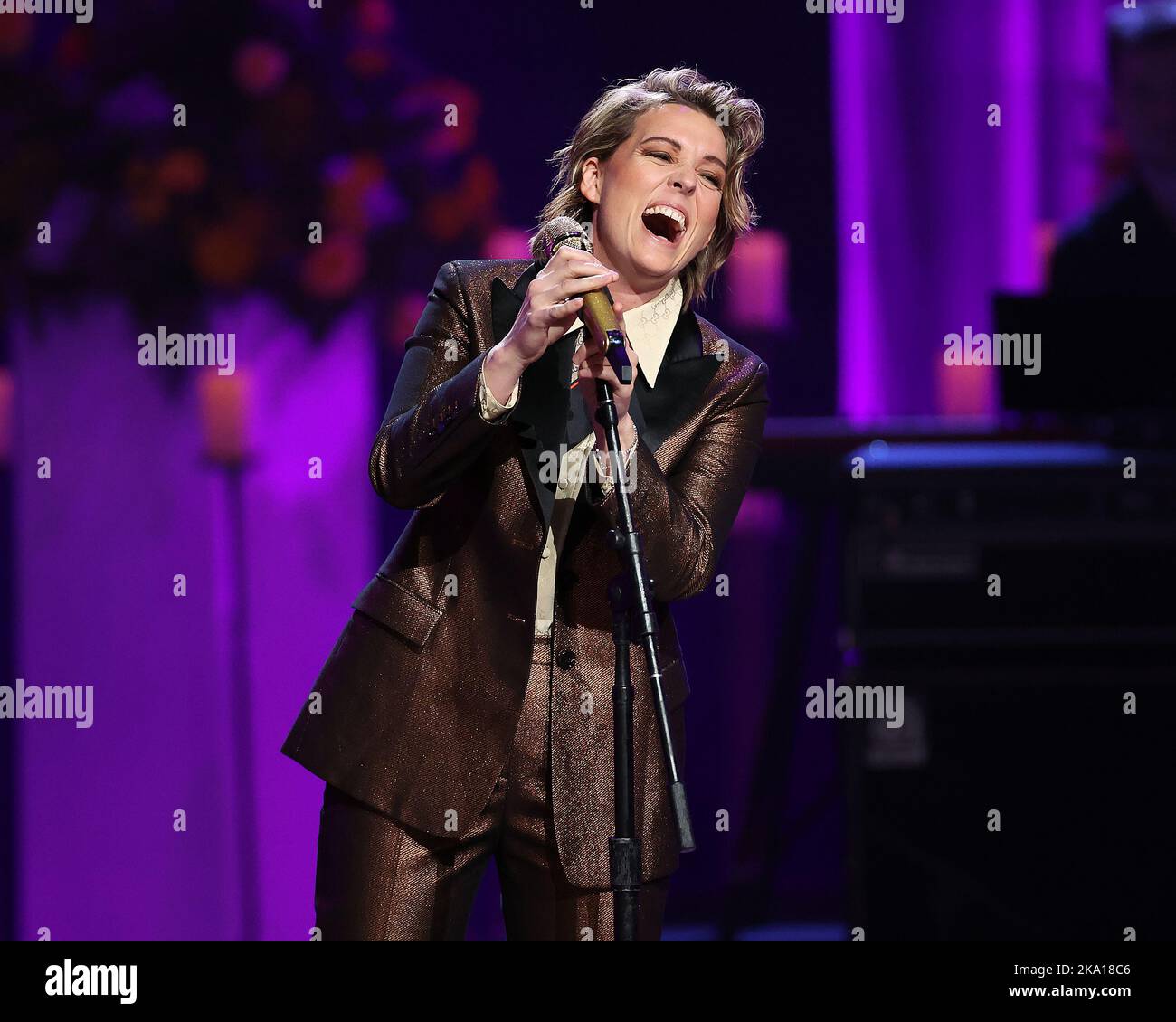 Nashville, USA. 30th Oct, 2022. Brandi Carlile at the Coal Miner's