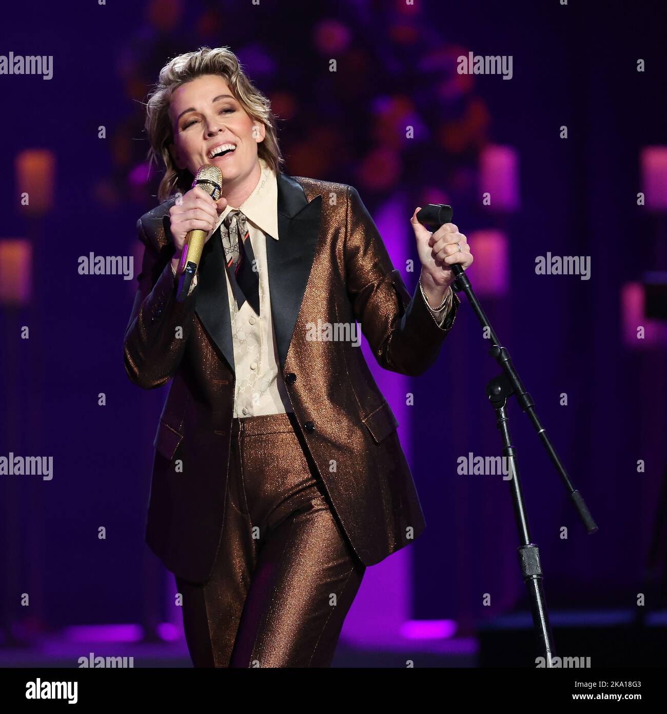 Nashville, USA. 30th Oct, 2022. Brandi Carlile at the Coal Miner's