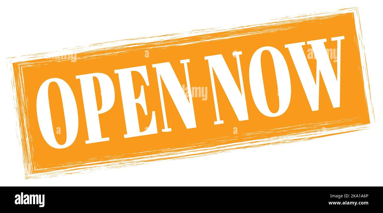 Open now word written hi res stock photography and images Alamy Open now word written hi res stock photography and images Alamy