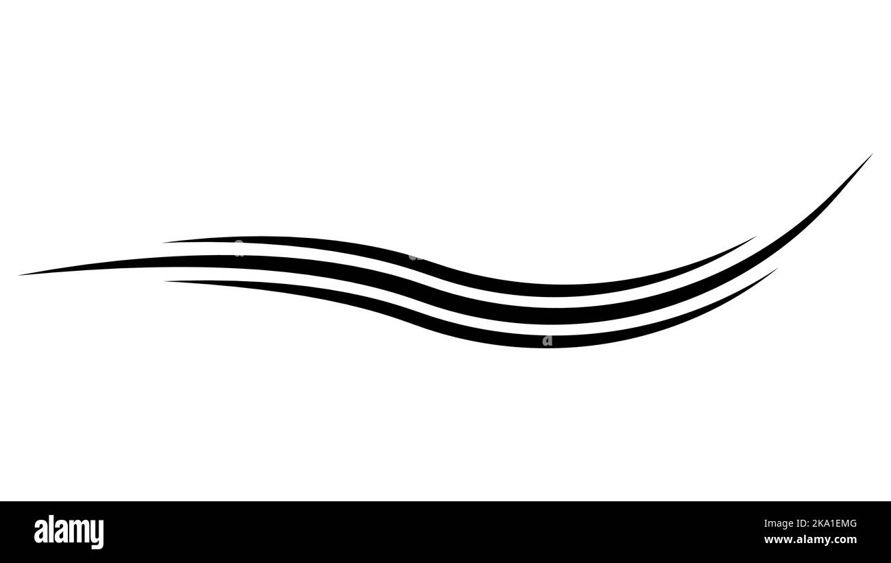 Premium Vector  Text tails calligraphic swoosh retro decorative swish line  and underline curl for baseball sport emblem design vector set