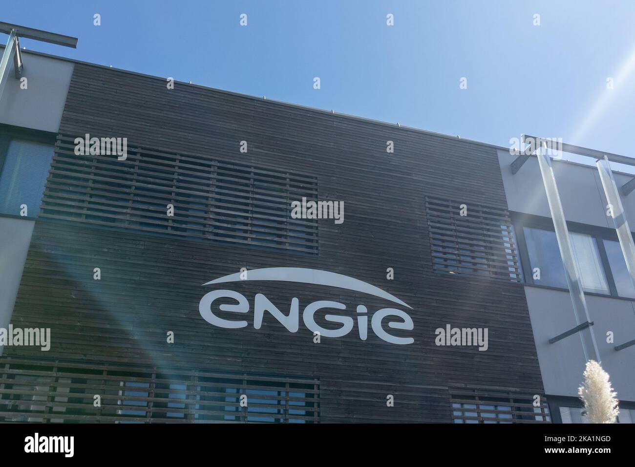 Bordeaux , Aquitaine France 19 09 2022 engie logo brand and text