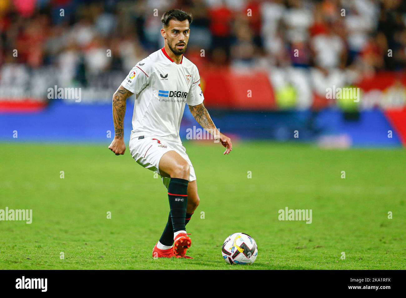 Jesus Joaquin Fernandez Suso of Sevilla FC during the La Liga match