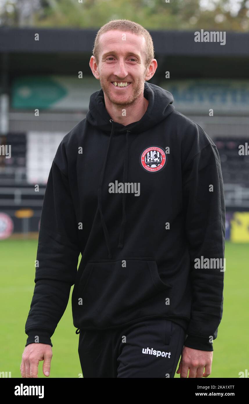 Ed Jackson-Sankey manager of MaidenheadUnited Women during The FA Women ...