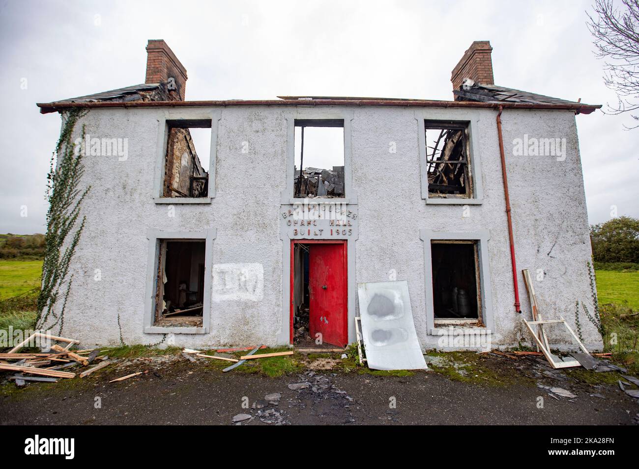 Ballynougher Orange Hall on Aghagaskin Road in Magherafelt, Co ...
