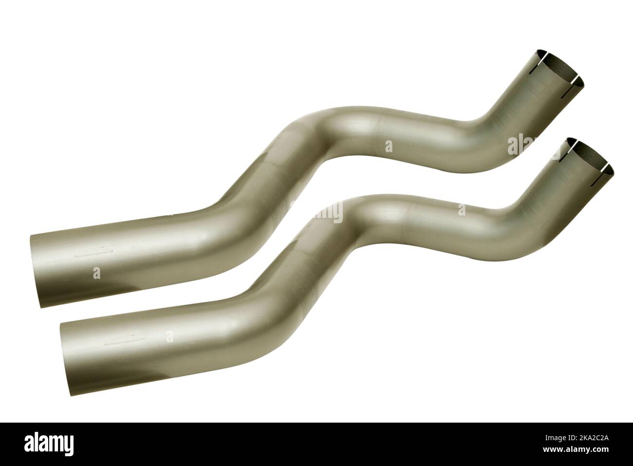 exhaust pipe vehicle spare parts Stock Photo Alamy