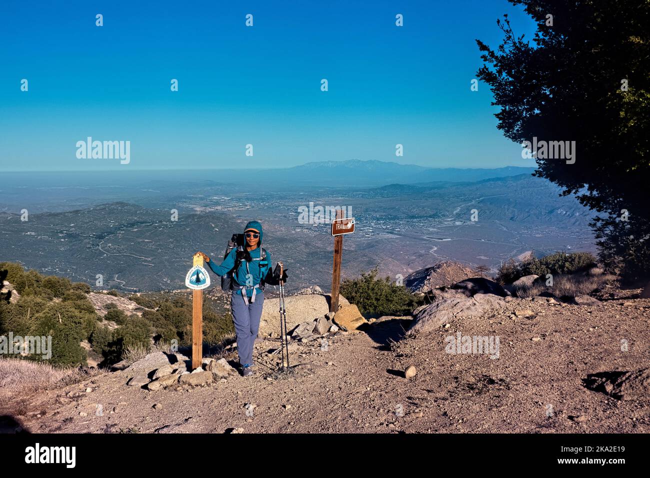 Hiking in the San Jacinto Mountains on the Pacific Crest Trail