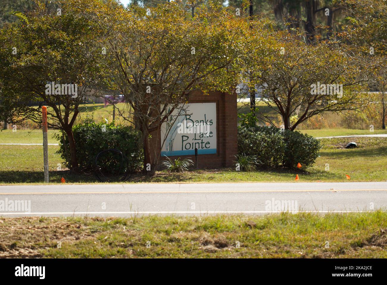 Estate signs Stock Photo