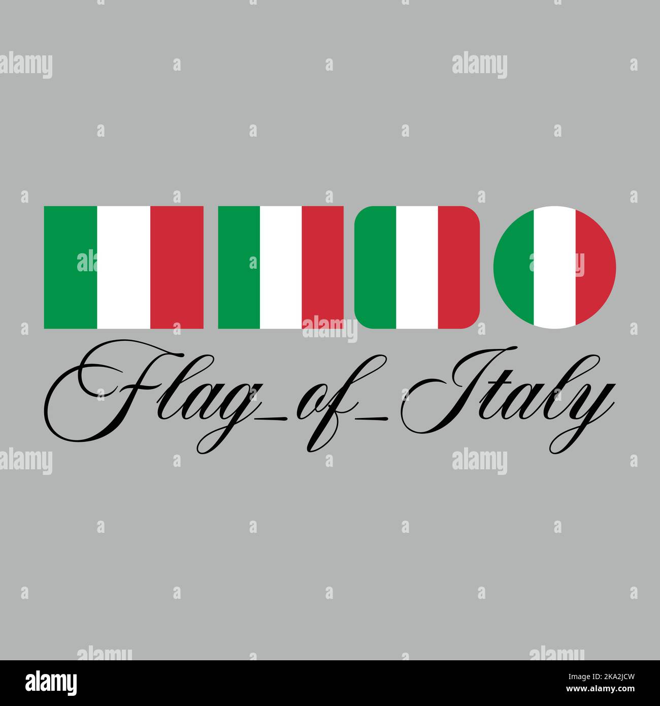Flag of Italy Stock Vector Image & Art Alamy
