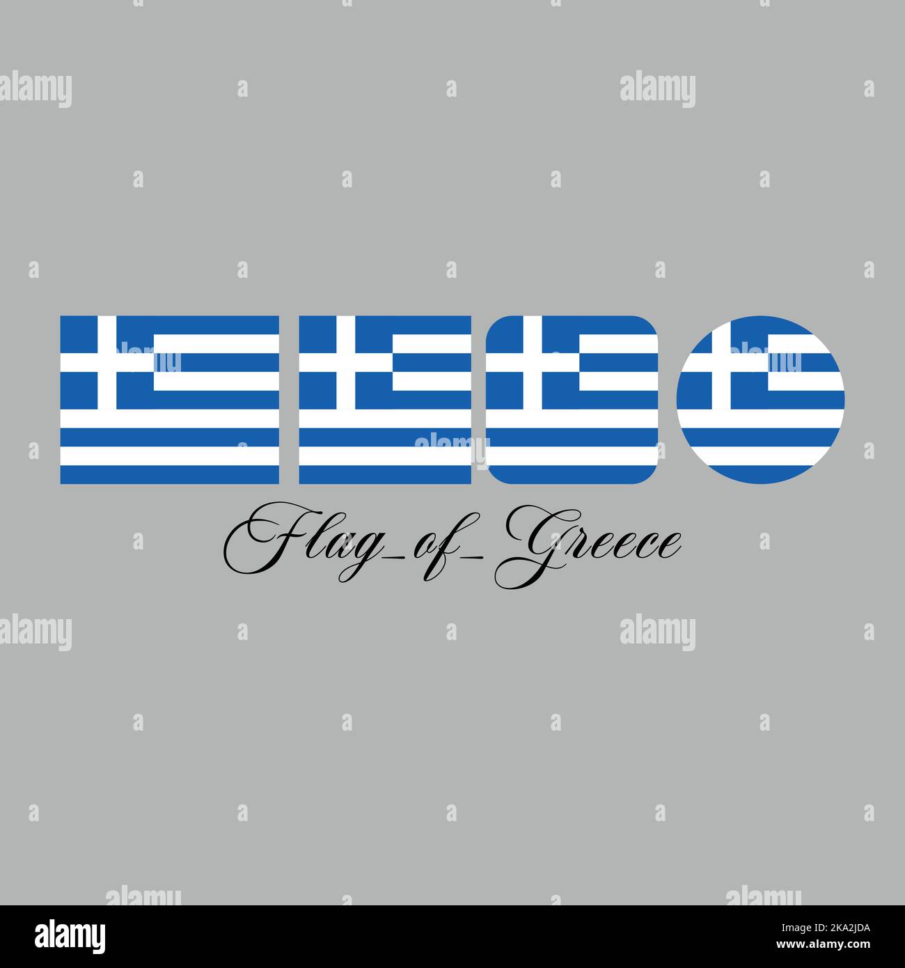 Flag of Greece Stock Vector Image & Art Alamy