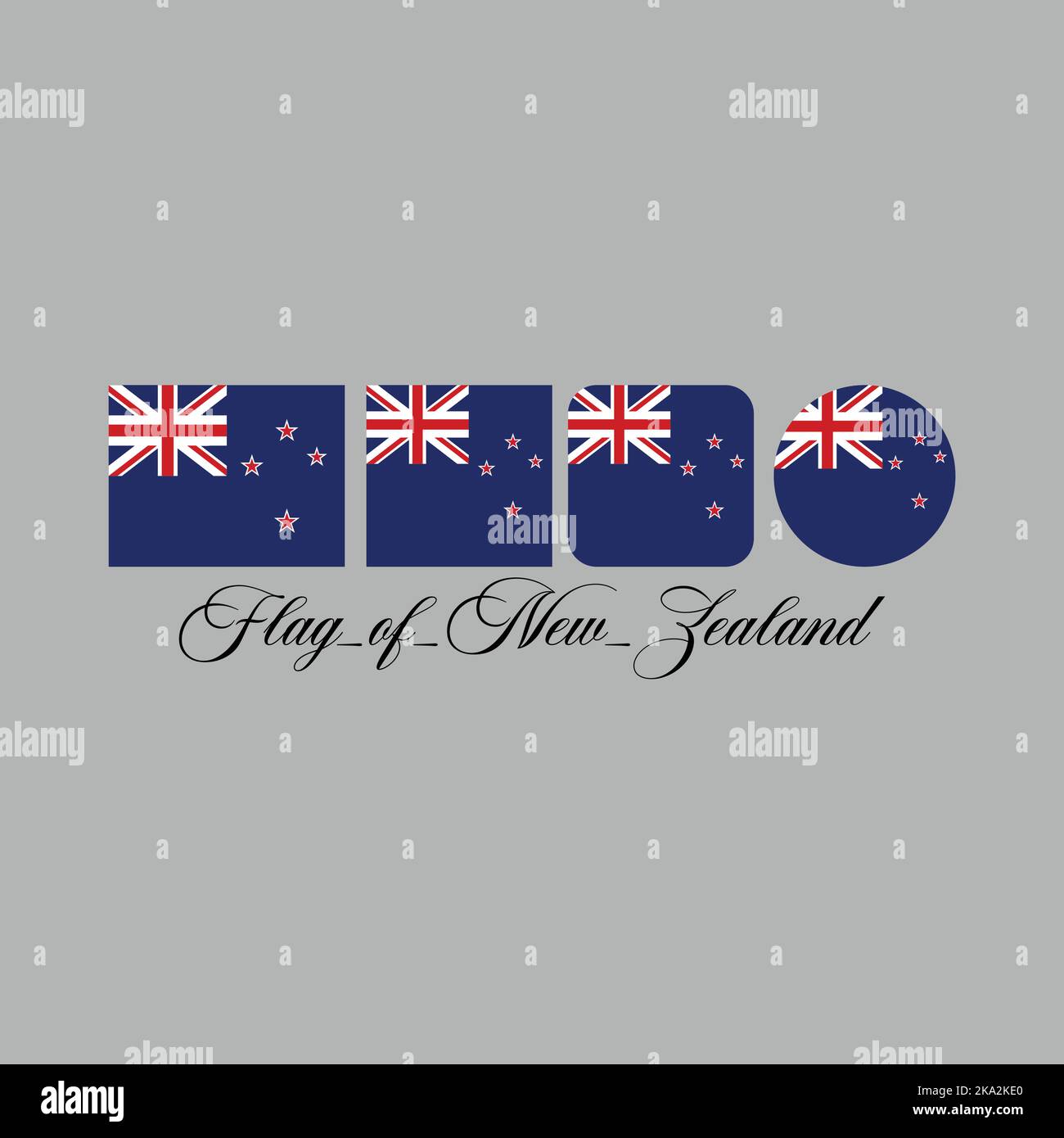 Flag of New Zealand Stock Vector Image & Art Alamy