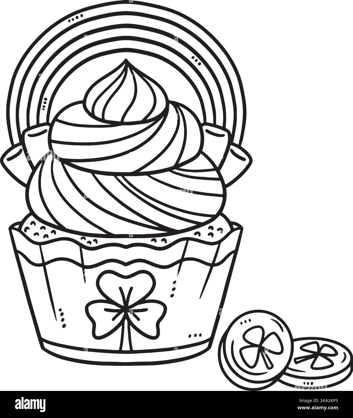 st patricks day soda cupcakes