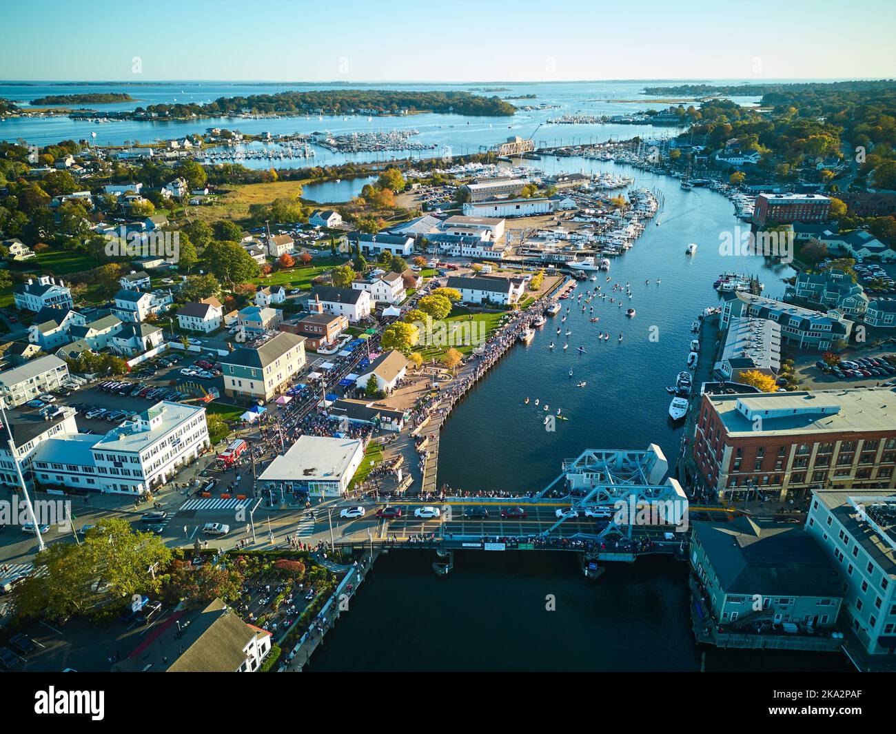 Mystic ct aerial hires stock photography and images Alamy