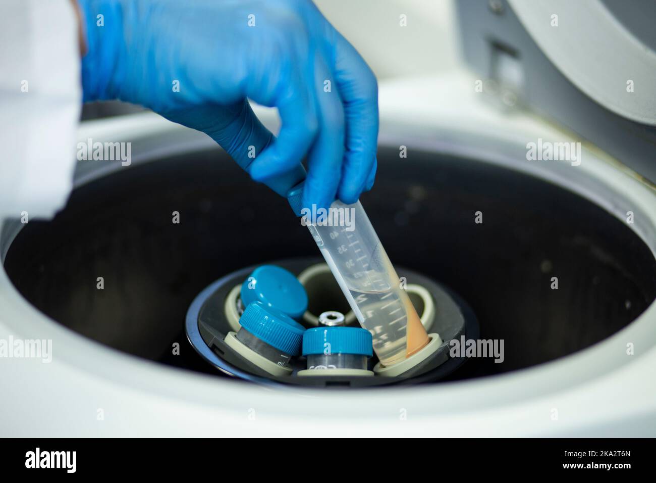 centrifuge at the laboratory Stock Photo Alamy