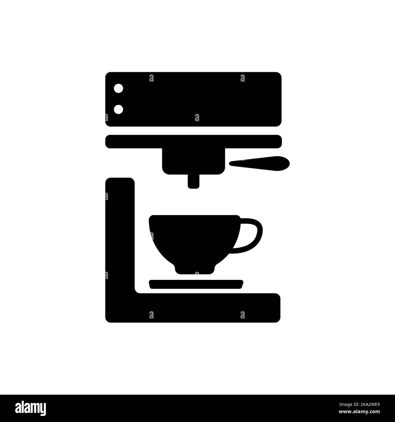 Espresso machine icon vector illustration Stock Vector