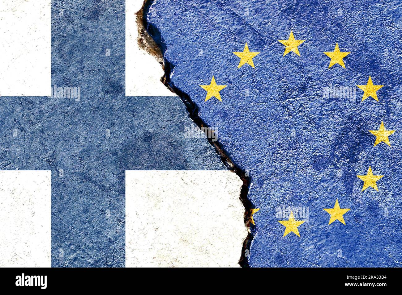 abstract Finland Europe politics relationship friendship divided