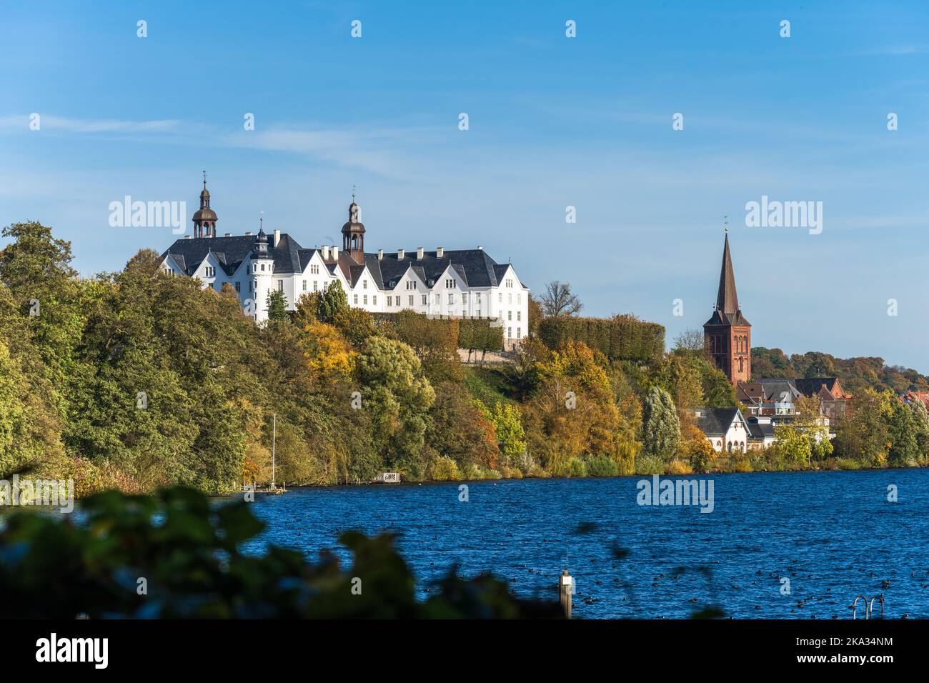 CALVENDO Puzzle 'Großer Plöner See Mit Schloss' – 1000 Teile, 64x48 Cm, Premium-Qualität