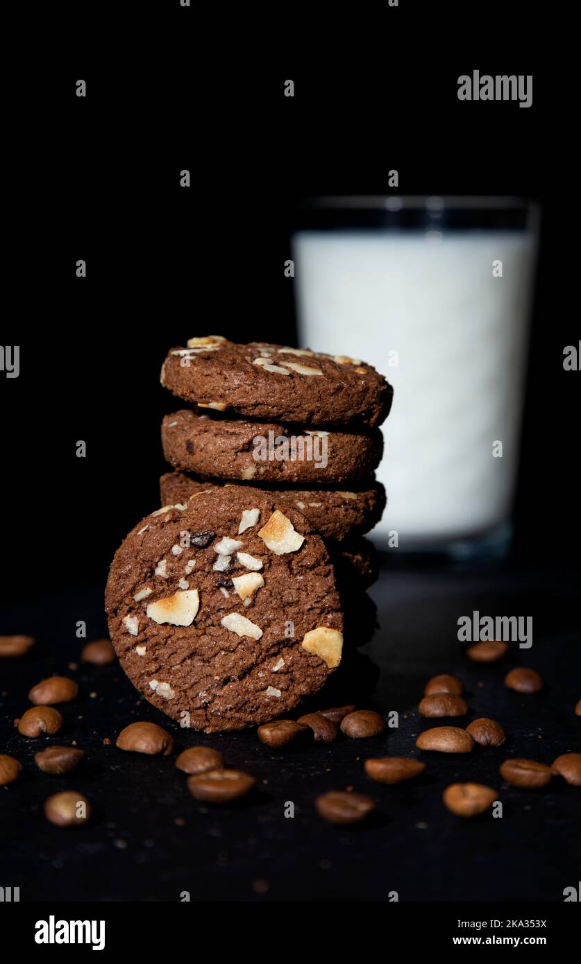 cookies and milk Stock Photo Alamy
