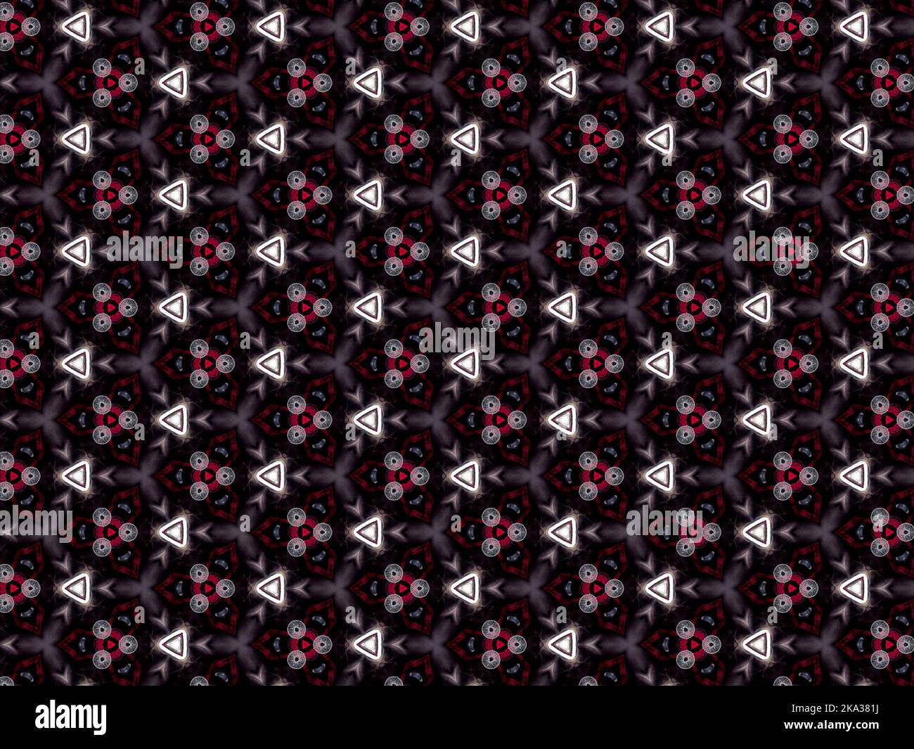 A vibrant seamless patterned background for wallpapers Stock Photo