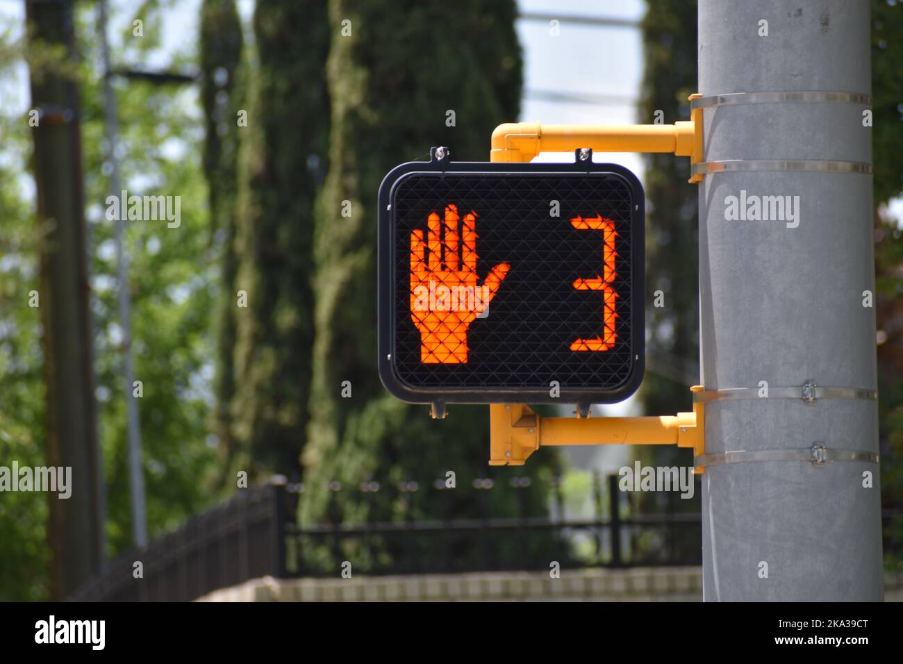 Houston, TX USA October 2022 Traffic Light (1 of 6 photos Stock Photo