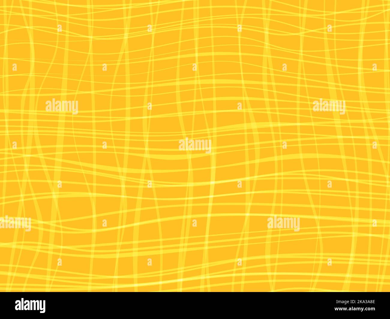 Empty blank bright vibrant mustard sunny yellow coloured horizontal grunge textured vector backgrounds Stock Vector