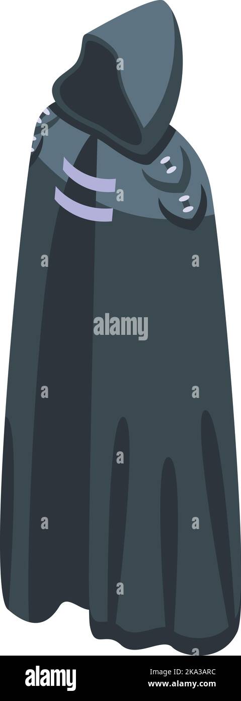 Black mantle cape gown robe cloak hi-res stock photography and images ...