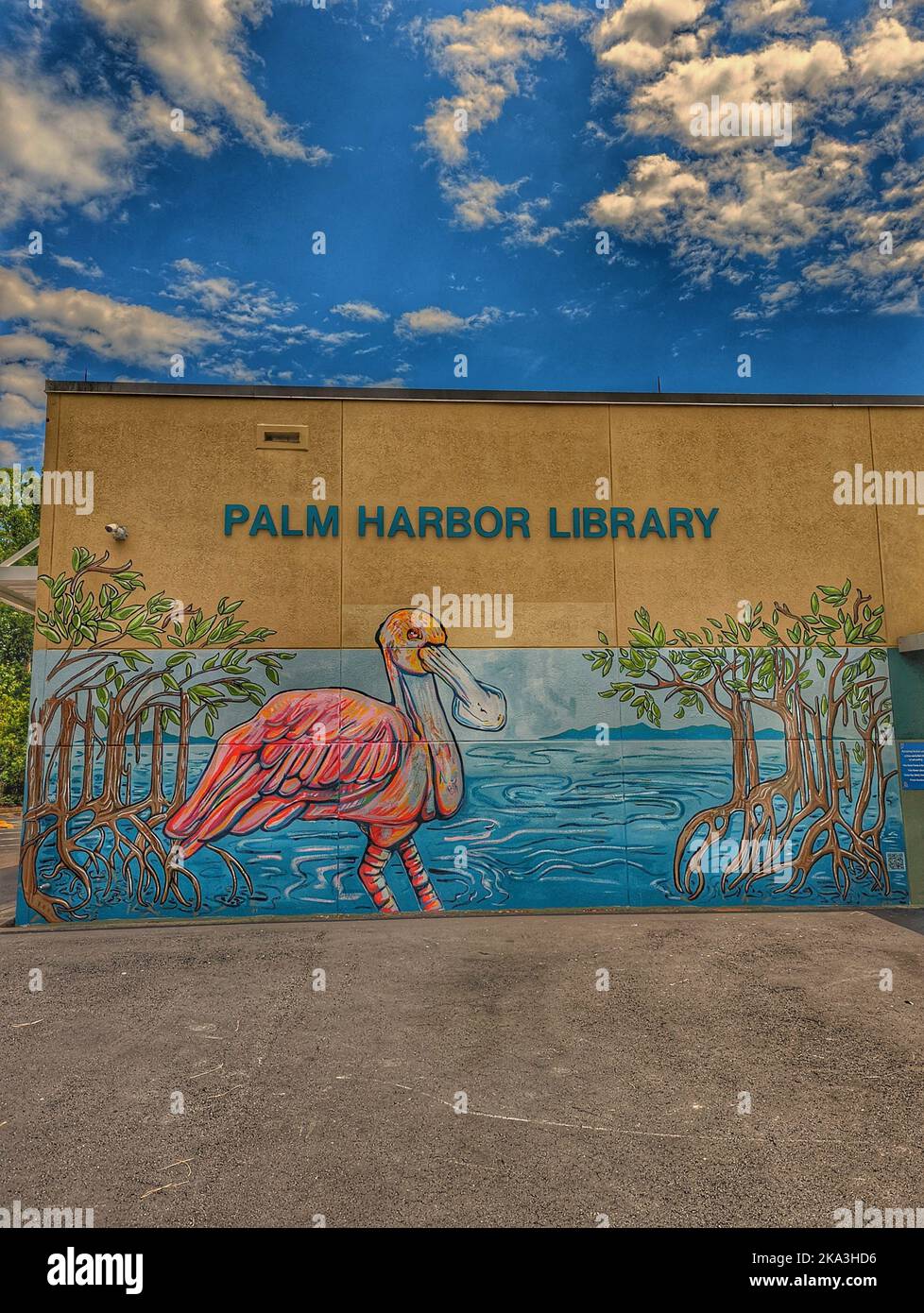 The Palm Harbor public library in Florida, the USA Stock Photo - Alamy