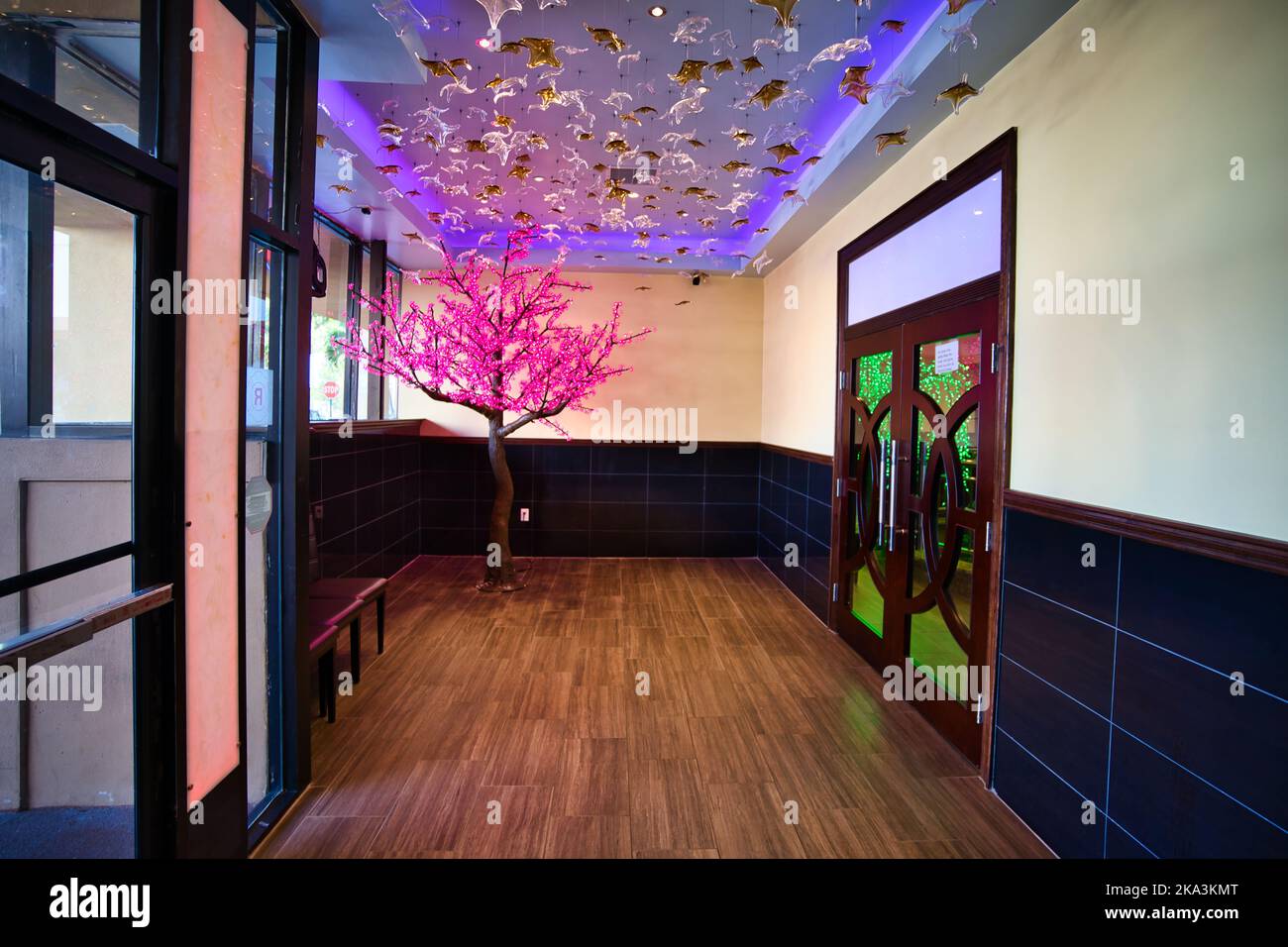 A Lobby of a Chinese Buffet in Florida, USA Stock Photo Alamy