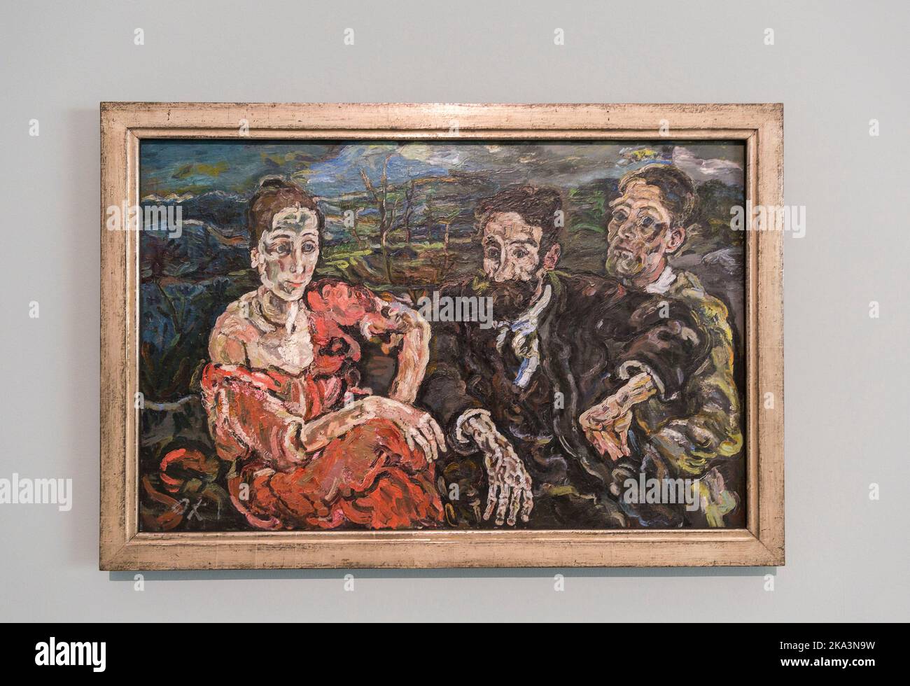 Oskar kokoschka painting hi-res stock photography and images - Alamy