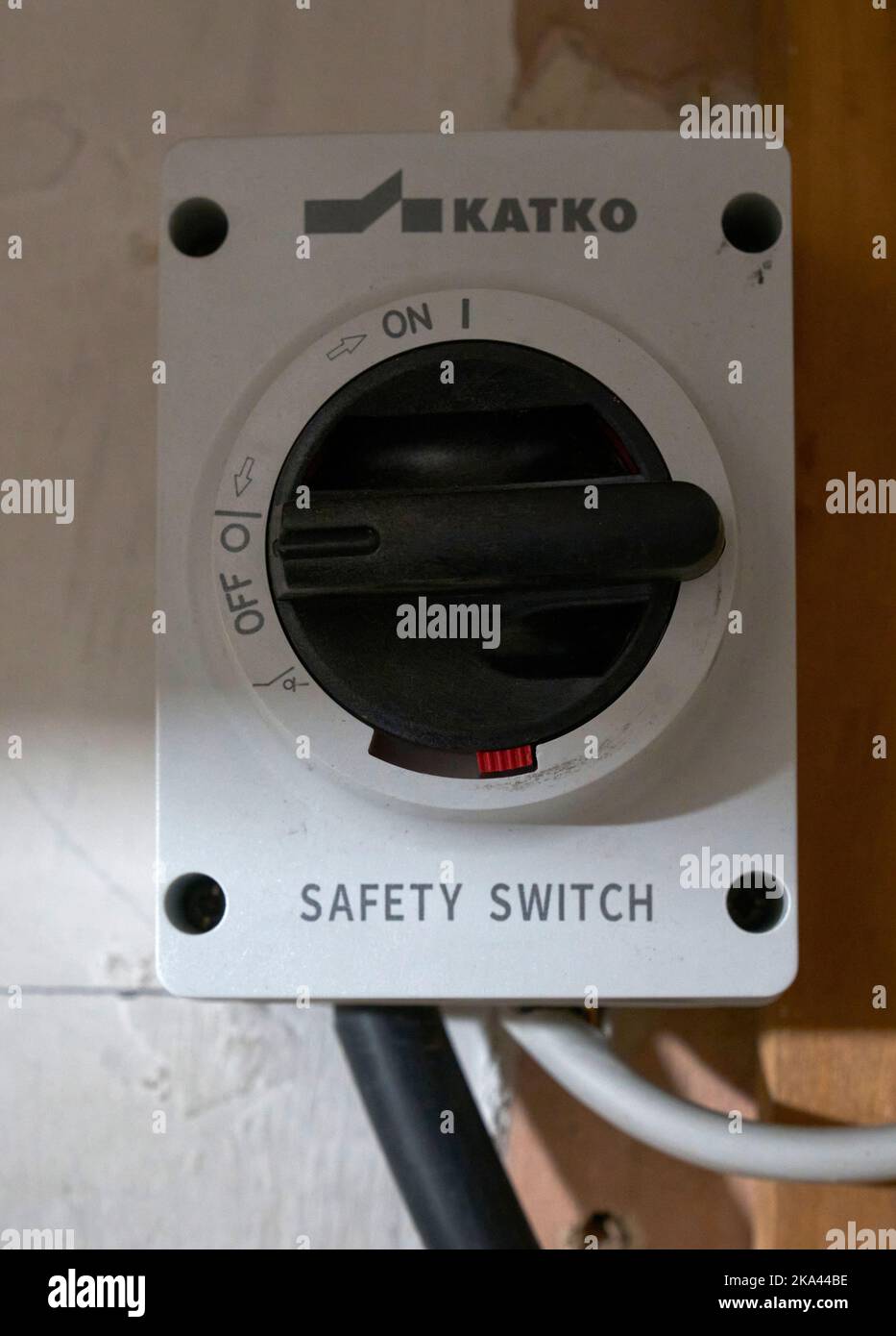 fuse safety switch Stock Photo