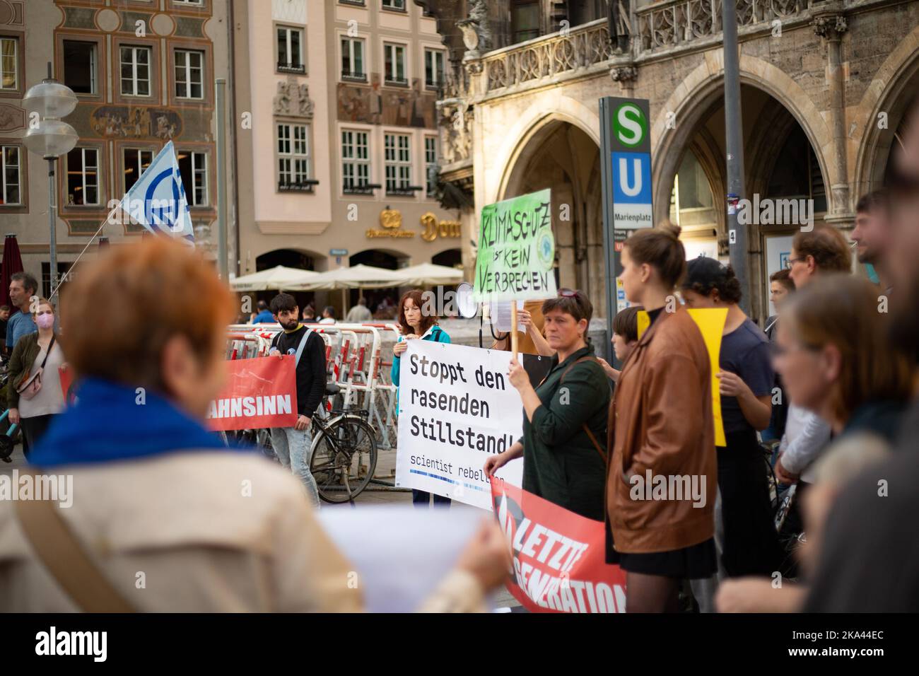 Munich, Germany. 31st Oct, 2022. About Two Dozen Climate Activists From ...