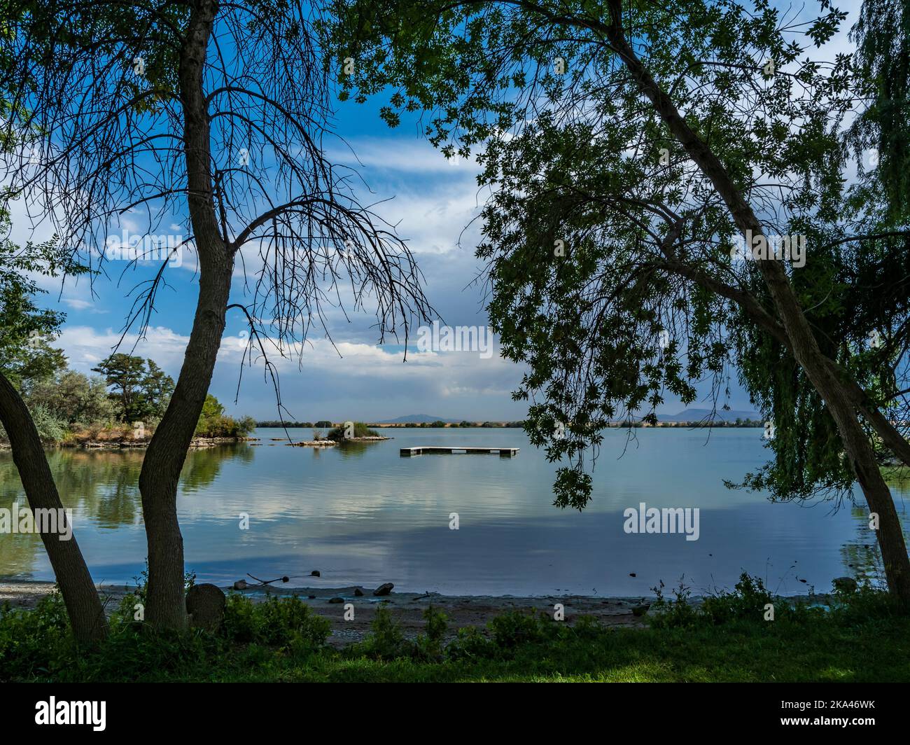Swim beach, Lake Walcott State Park, Rupert, Idaho Stock Photo Alamy