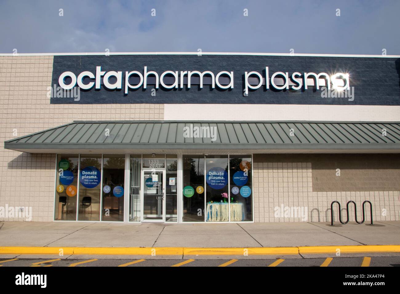 Grovetown, Ga USA 07 19 21 Octapharma Plasma center exterior