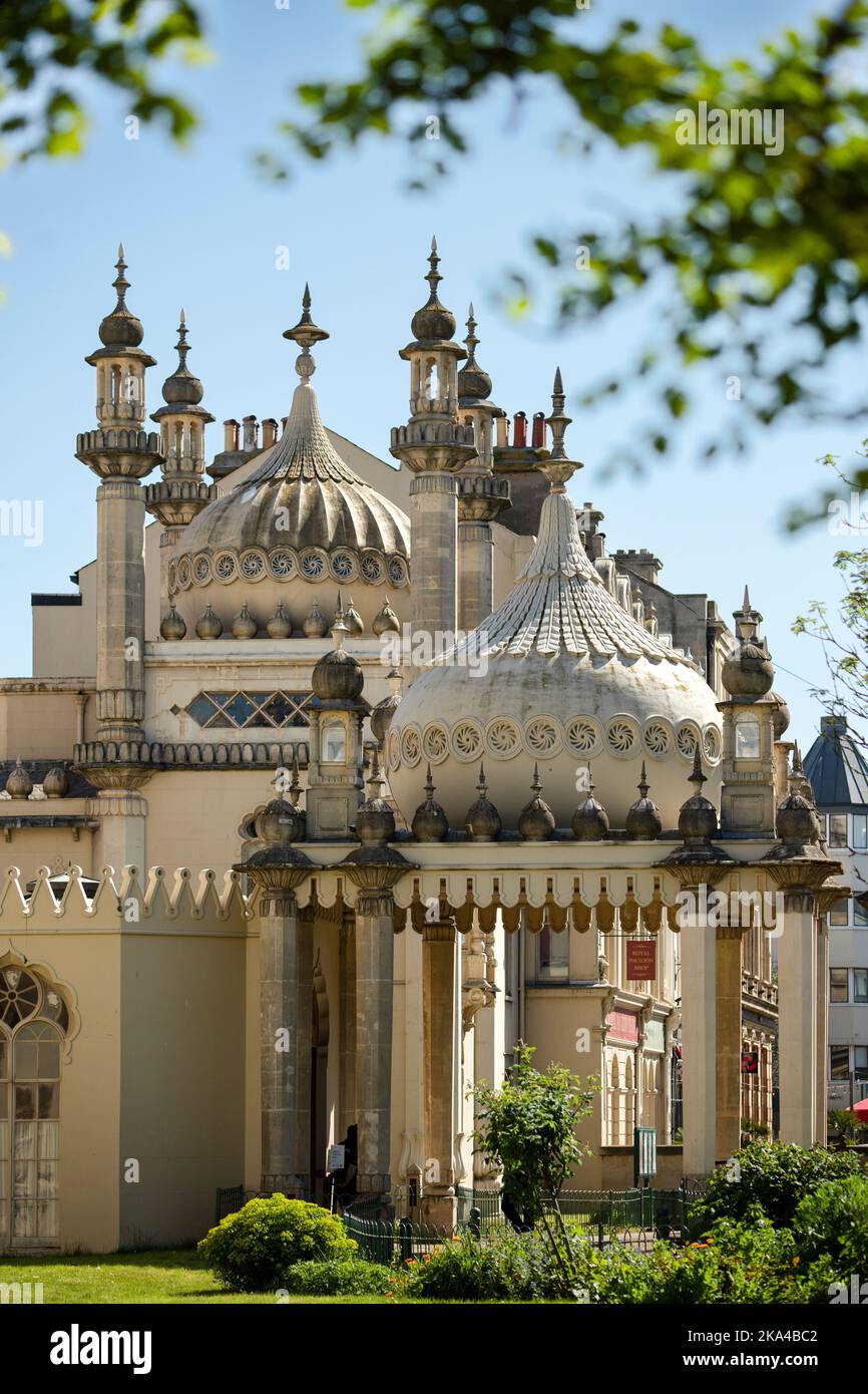 Great view of Brighton Royal Pavilion, England, UK Stock Photo - Alamy