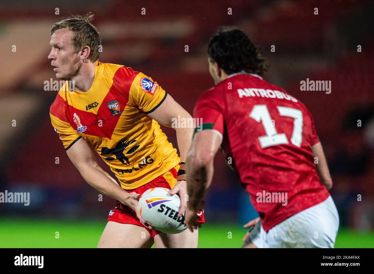 Doncaster, England - 31st October 2022 - Rugby League World Cup Papua