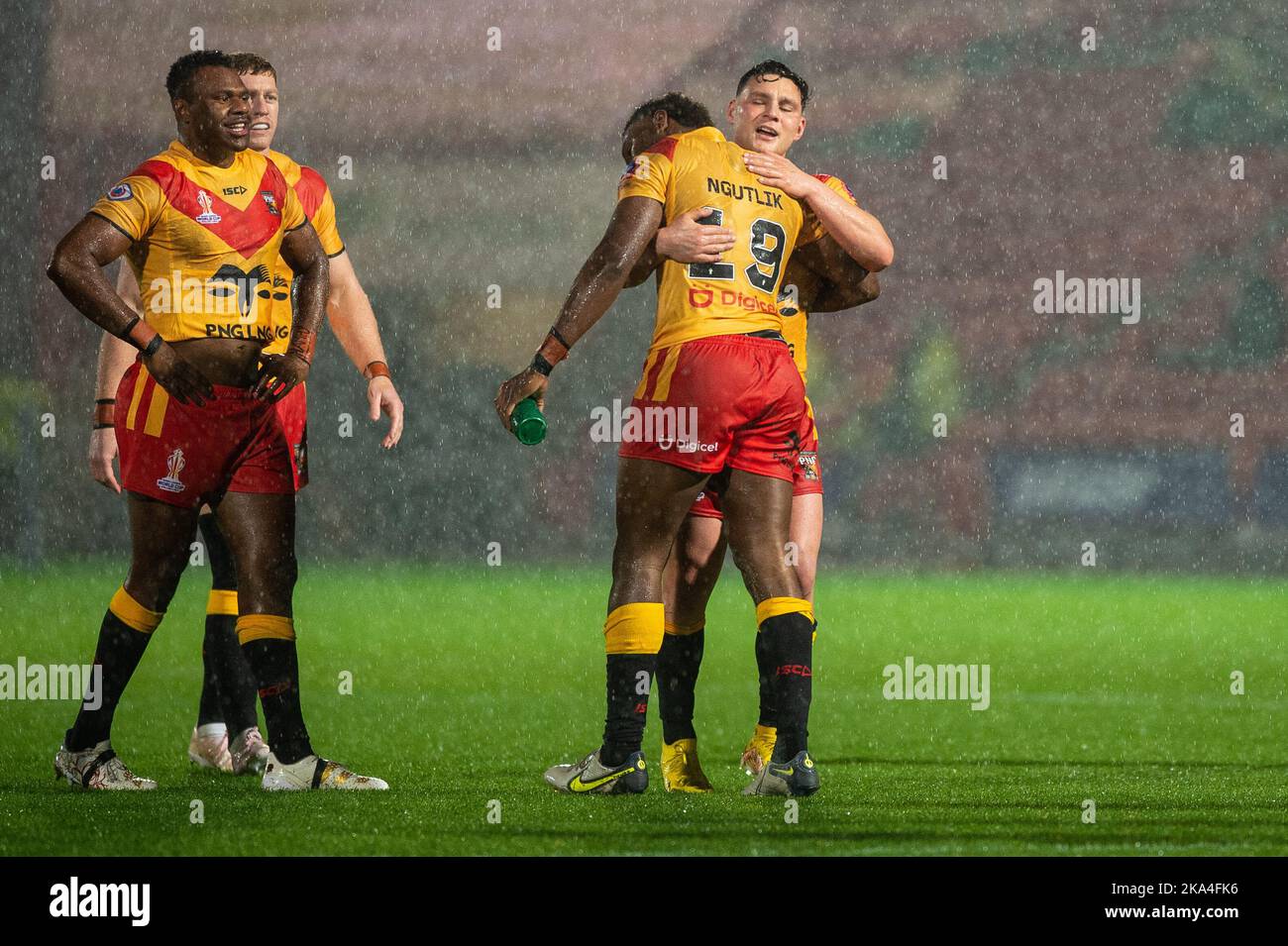 Doncaster, England - 31st October 2022 - Rugby League World Cup Papua