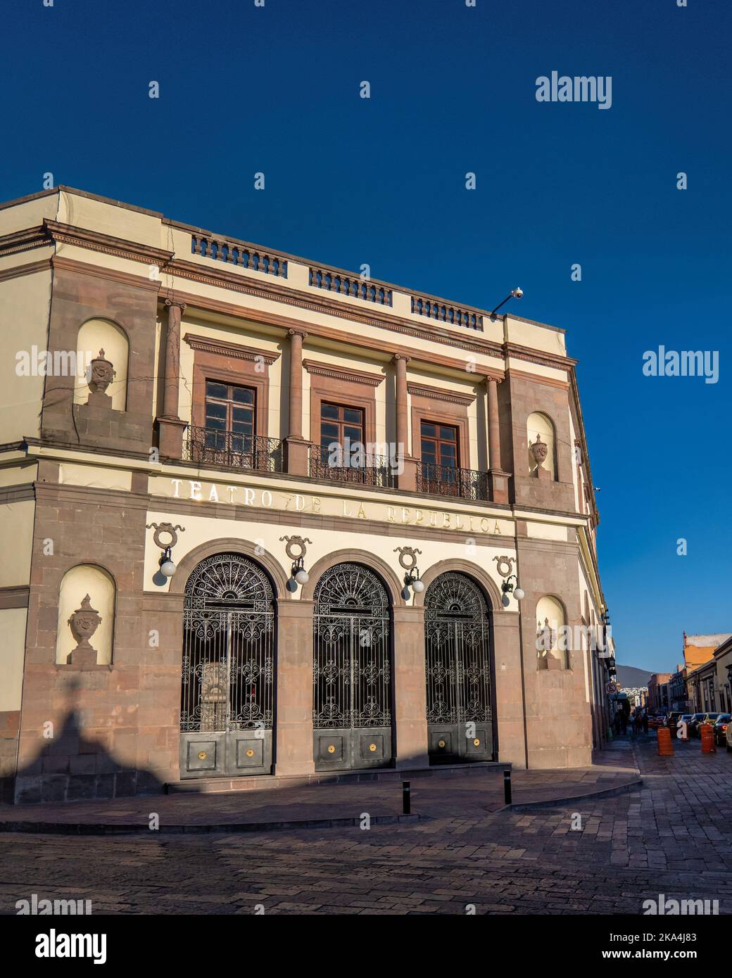 A Theater of the Republic in Queretaro, Mexico Stock Photo