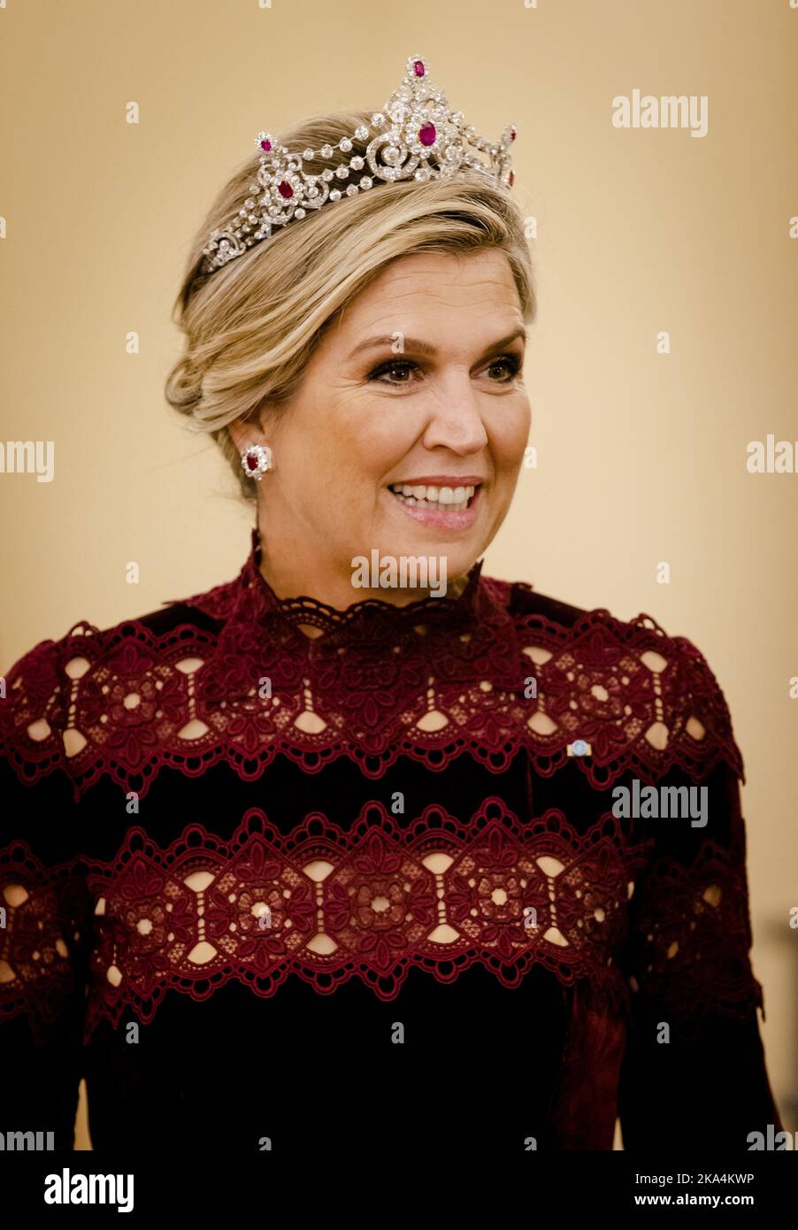 2022-10-31 20:15:09 ATHENS - Queen Maxima prior to the state banquet in ...