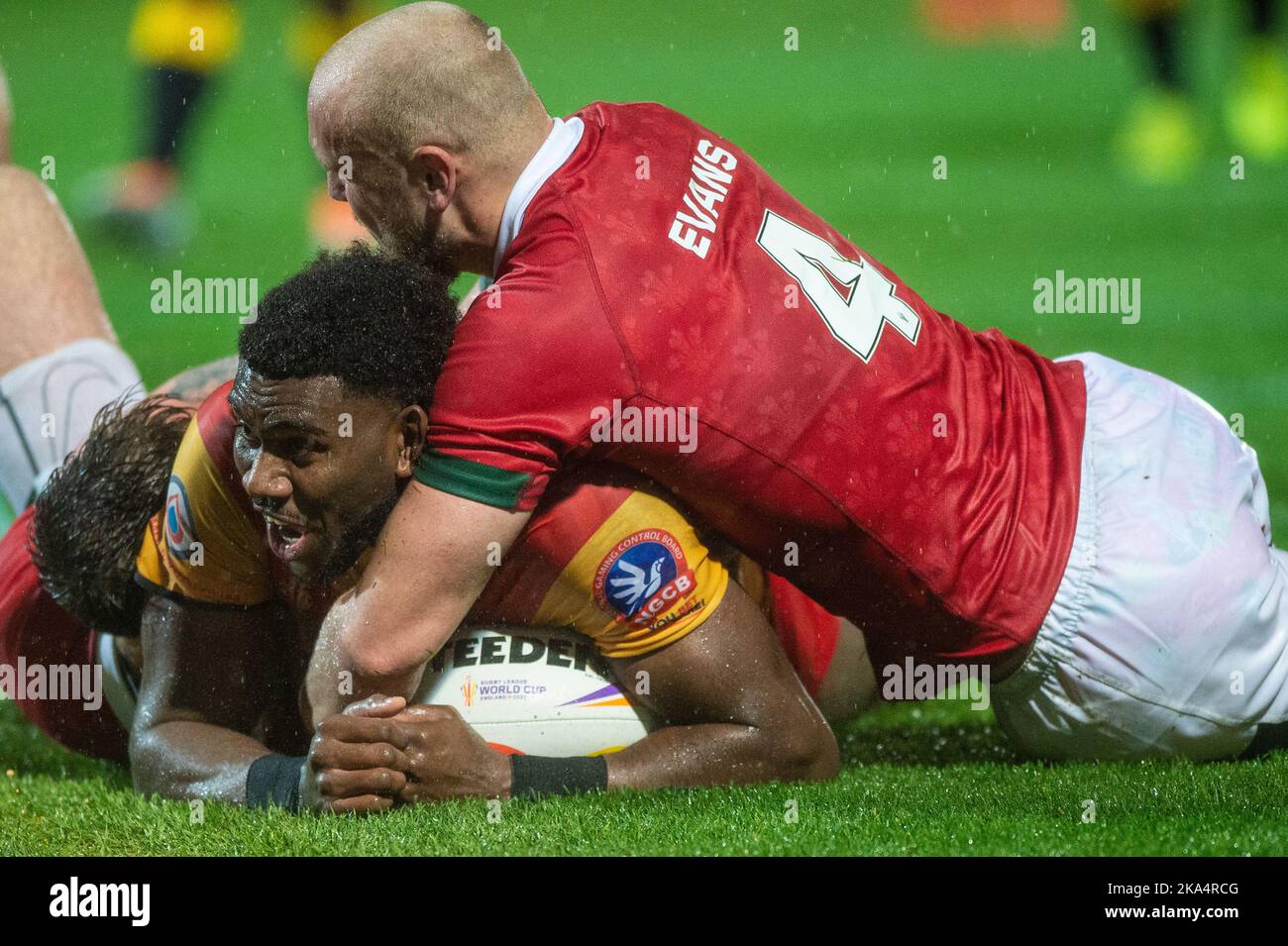 Doncaster, England - 31st October 2022 - Rugby League World Cup Papua