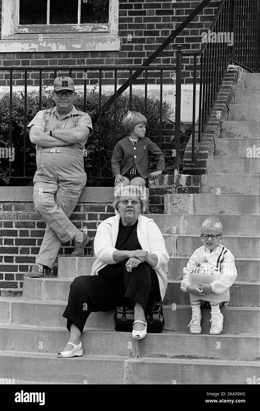 Fourth of July celebration in Independence, Missouri, USA, 1972 Stock