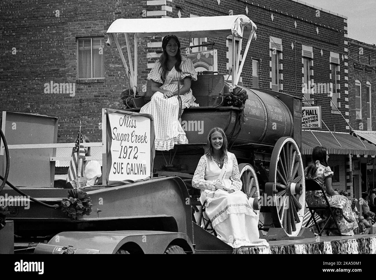 Fourth of July celebration in Independence, Missouri, USA, 1972 Stock