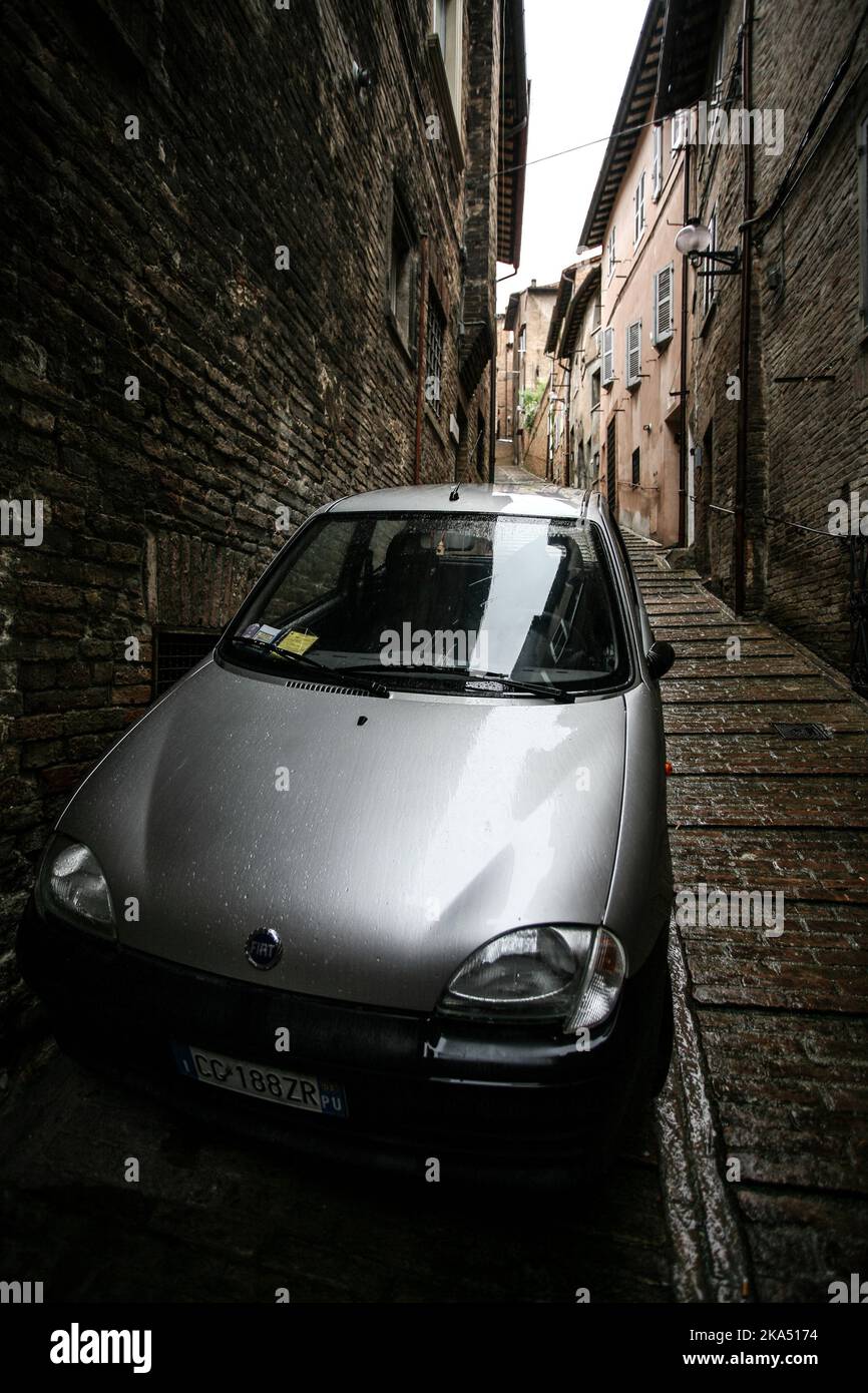 Urbino - a walled city and World Heritage Site in Italy Stock Photo