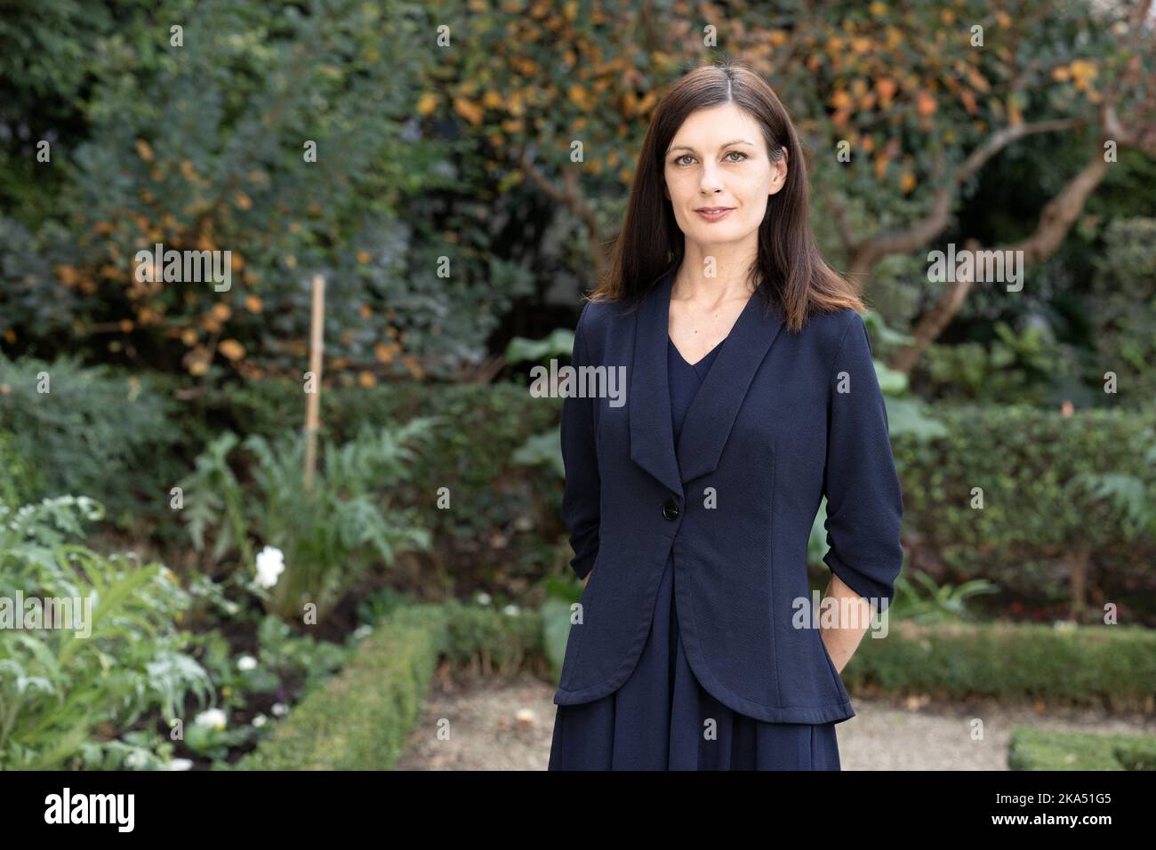 Deputy of the Rassemblement National, Angelique Ranc poses in the ...