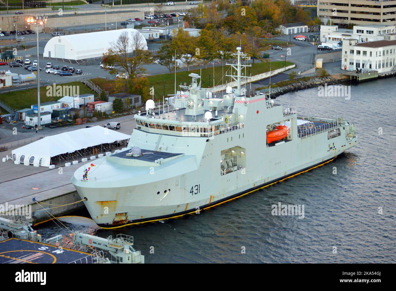 HMCS Margaret Brooke offshore patrol vessel of the Royal Canadian Navy