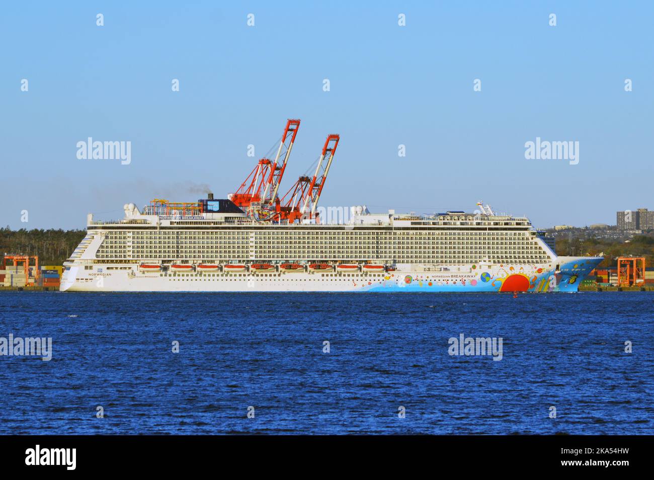 Norwegian Breakaway, a cruise ship operated by Norwegian Cruise Line