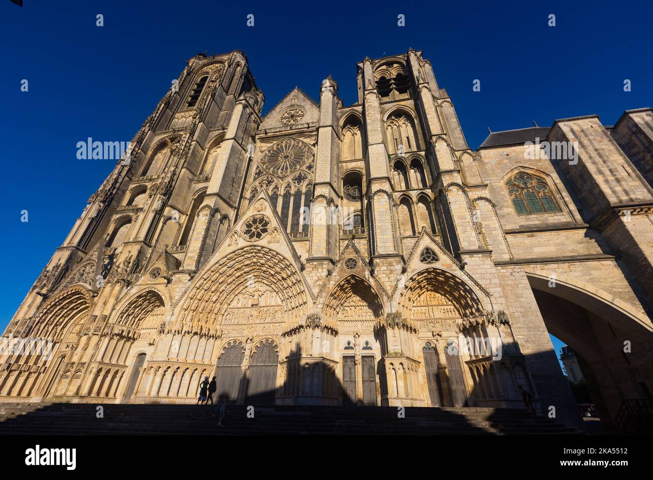Bourges Cathedral, Roman Catholic church located in Bourges, France ...