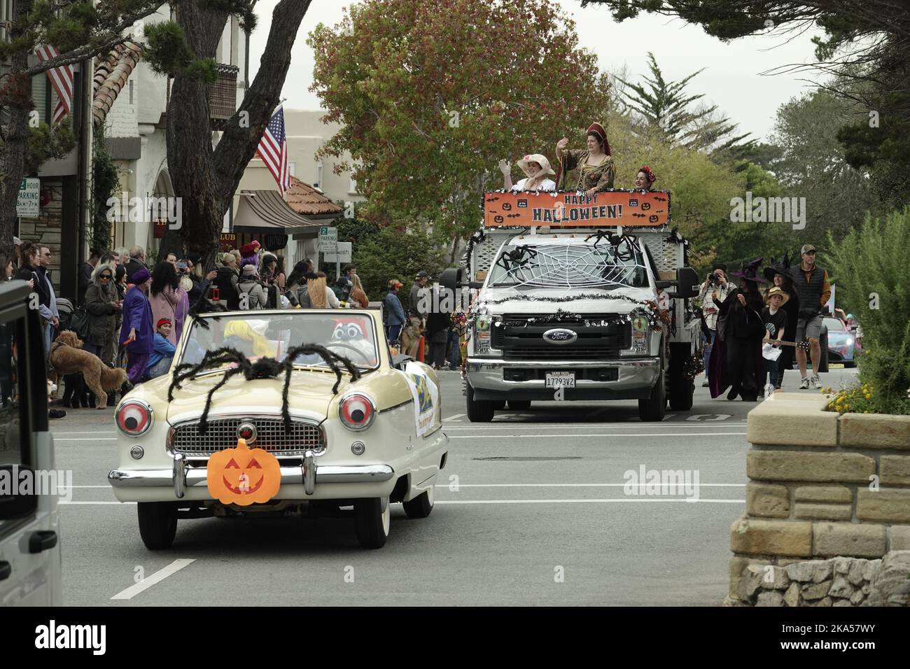 Carmel by the Sea, California, USA. 31st Oct, 2022. Scenes from the