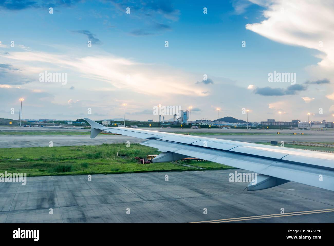 Business jet takes off from hi-res stock photography and images - Alamy