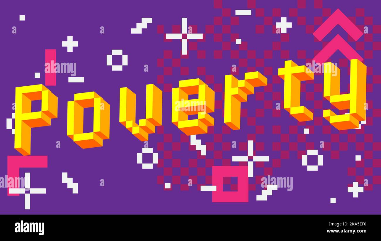 Retro pixel art style donation hi-res stock photography and images - Alamy