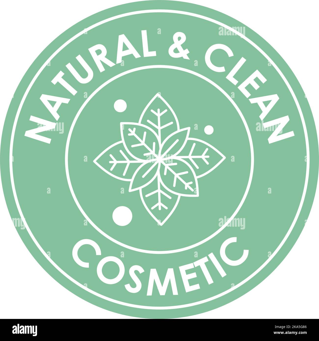 Natural and clean cosmetics with eco ingredients Stock Vector Image & Art Alamy