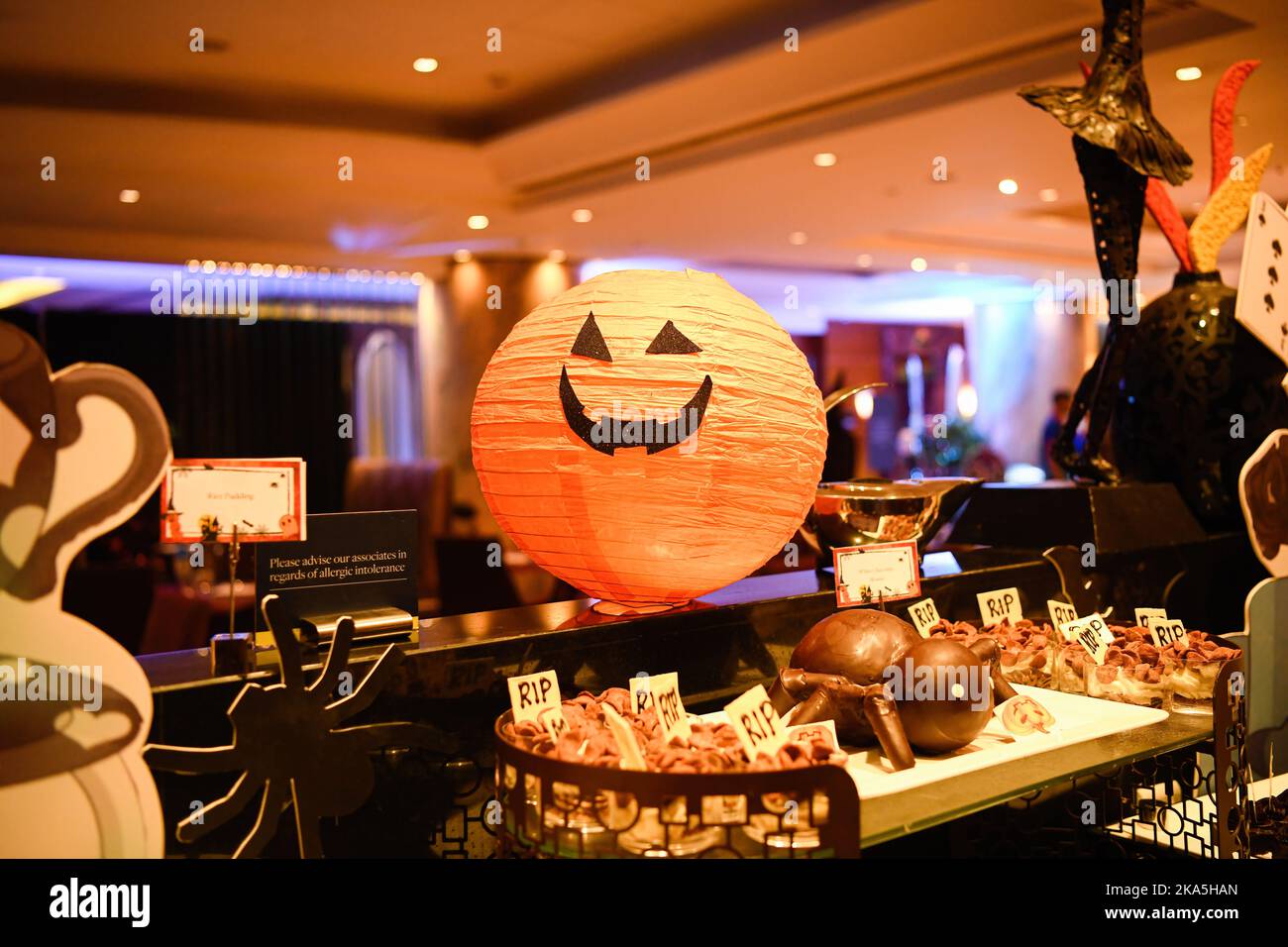 Dhaka, Bangladesh. 31st Oct, 2022. Halloween special foods have been